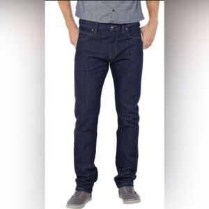 Patagonia Blue Straight-Leg Jeans Classic Design